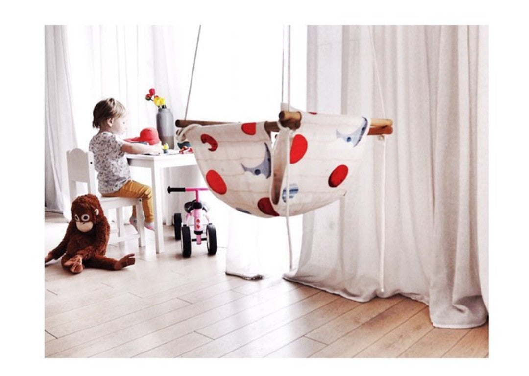 Beige Planets BabySwing